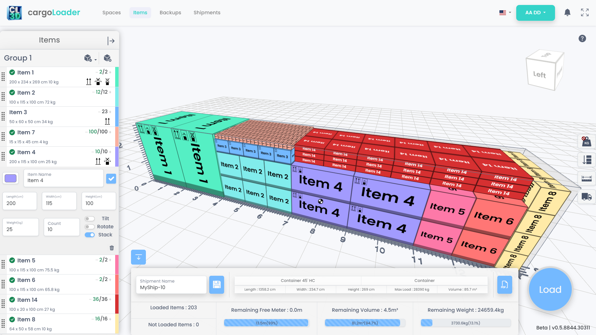 Load Planning Software