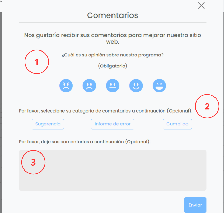 User feedback section illustration
