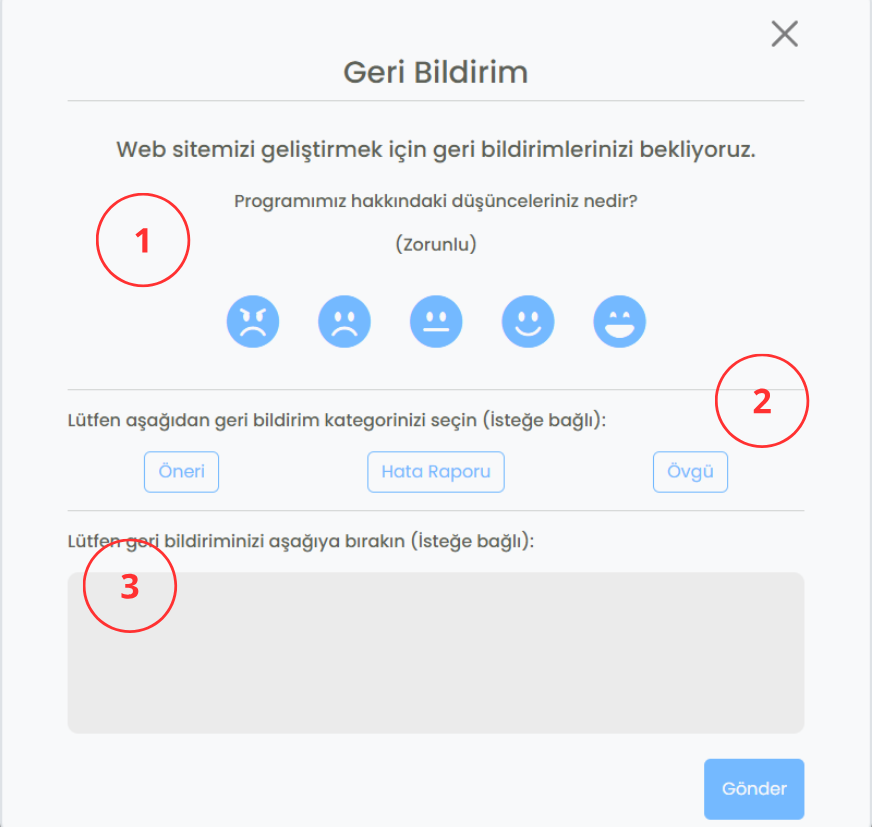 User feedback section illustration