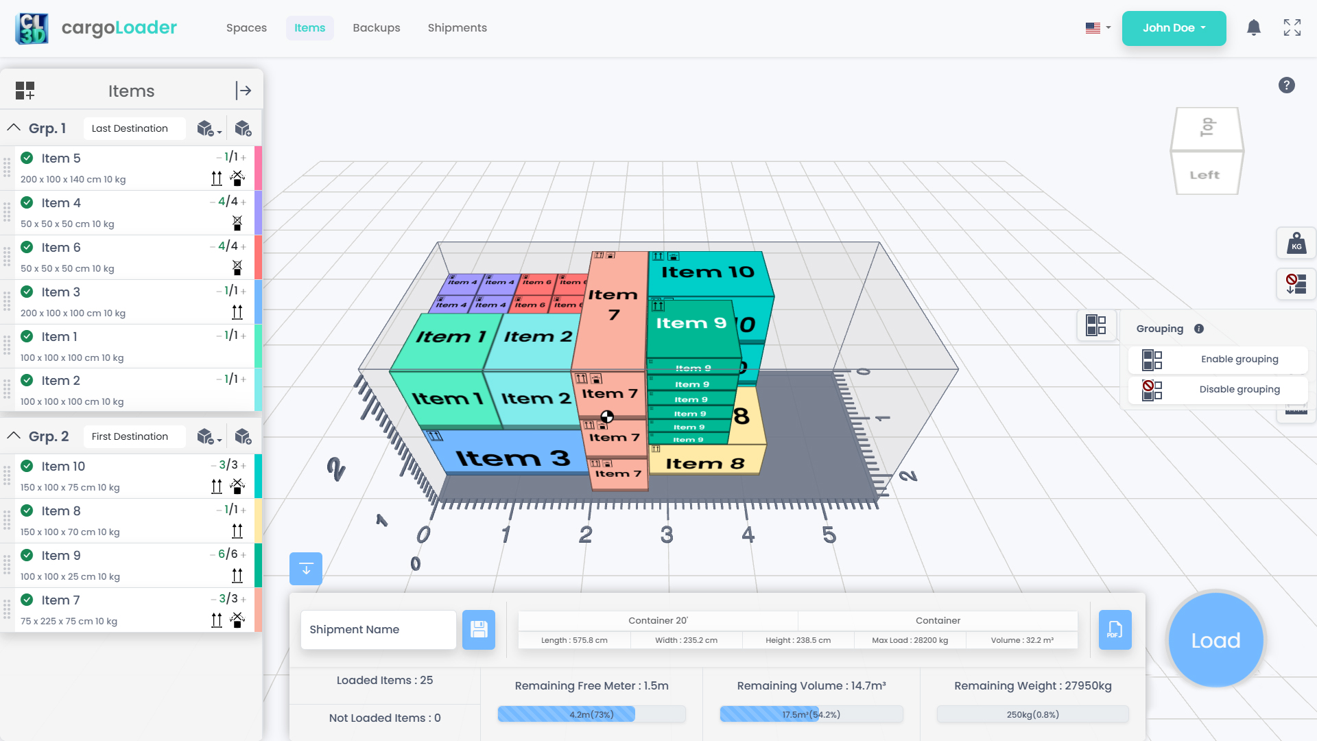 CargoLoader 3D