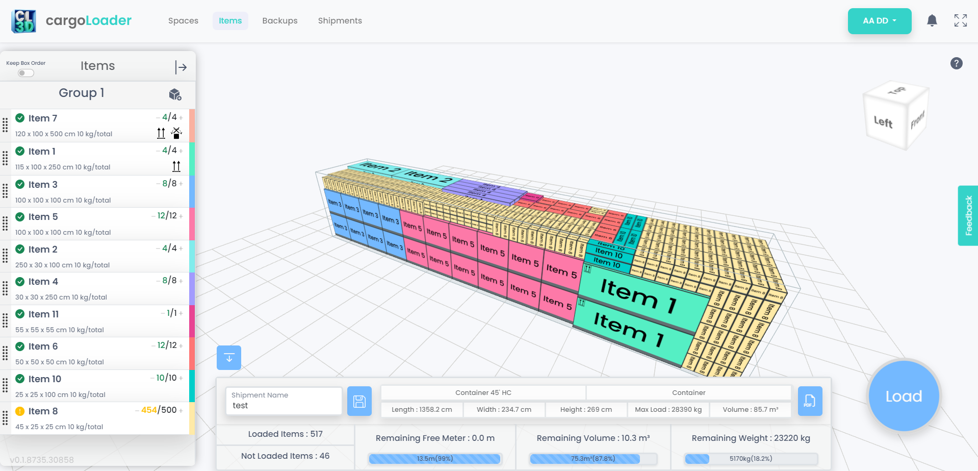 CargoLoader 3D